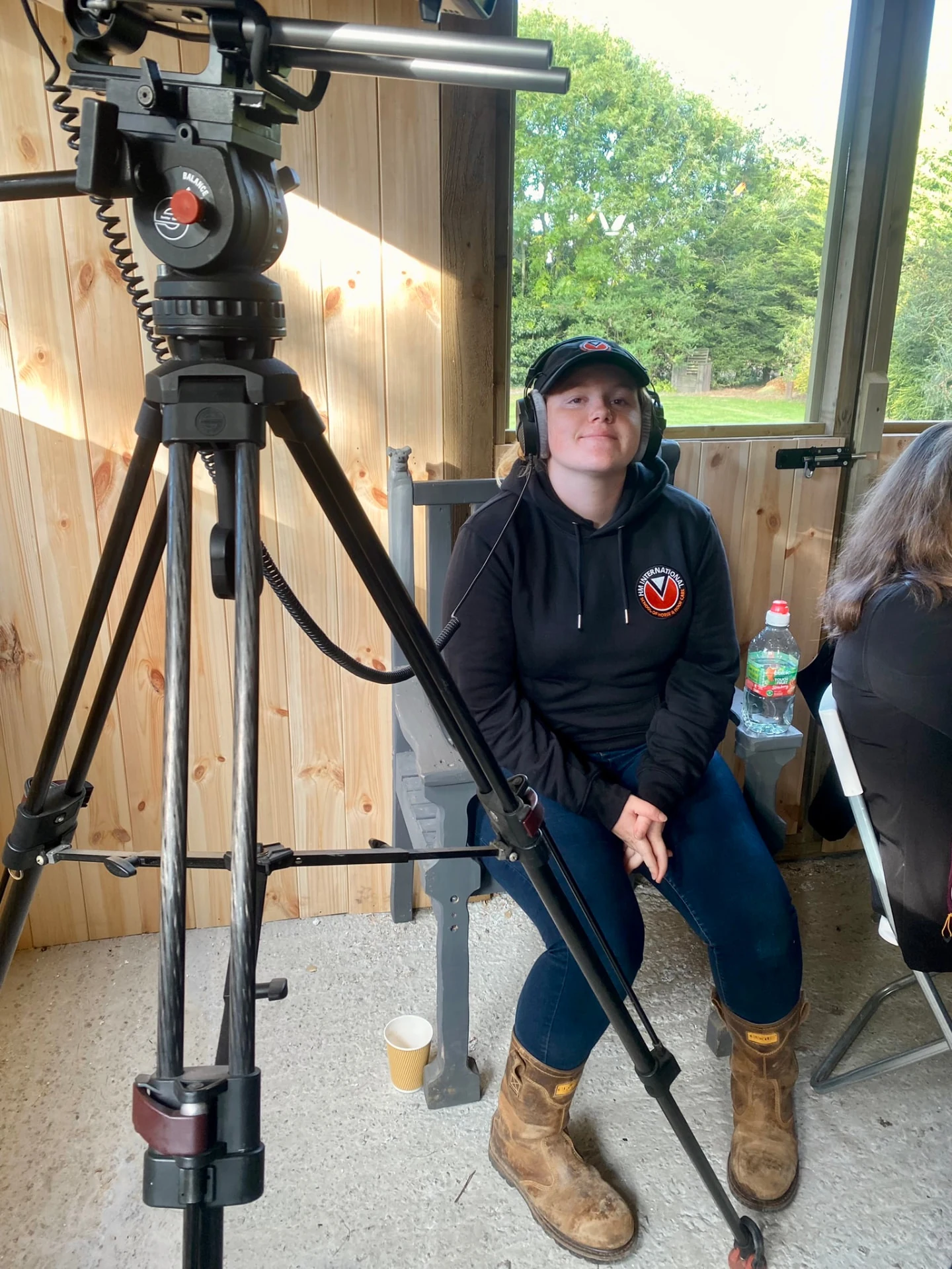 Filming in progress during an HM workshop