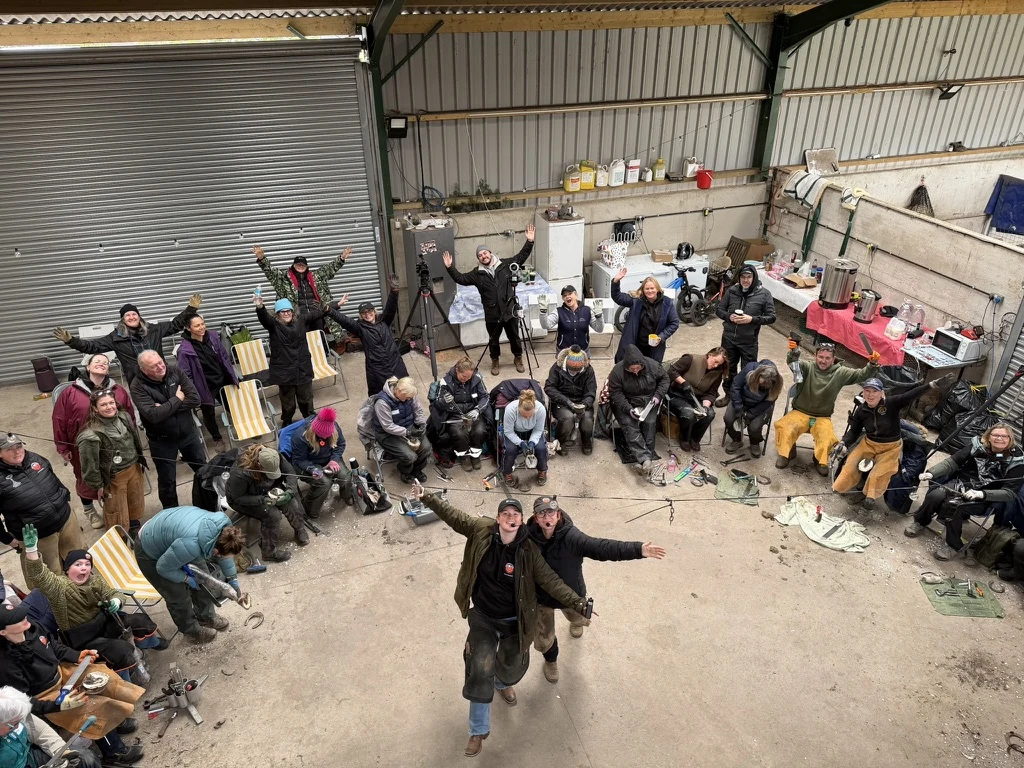 The group at the end of an HM workshop